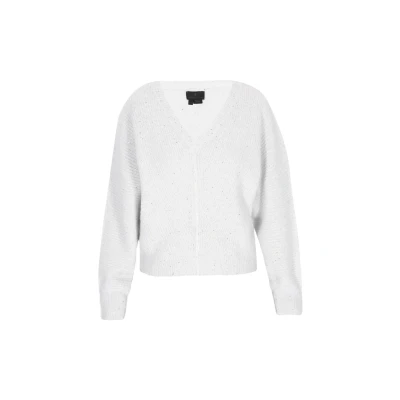 Afbeelding van Dreimaster Trui, Dames, Maat: XS/S, Offwhite
