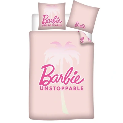 Afbeelding van Barbie Dekbedovertrek, Unstoppable Eenpersoons 140 x 200 Polyester