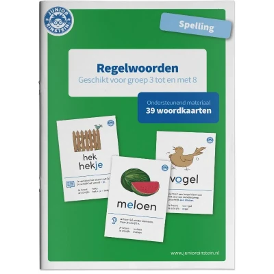 Afbeelding van Spelling Regelwoorden geschikt voor de groepen 3 tot en met 8