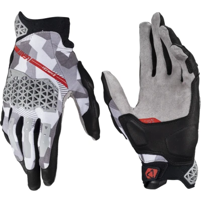 Afbeelding van Leatt ADV X Flow 7.5 V24 Handschoen Kort licht grijs/zwart