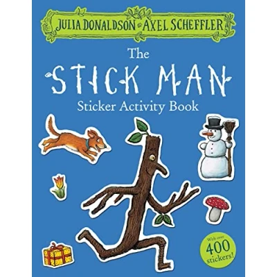 Afbeelding van The Stick Man Sticker Activity Book: Packed with mazes, dot to dots, word searches, colouring in pages and more!