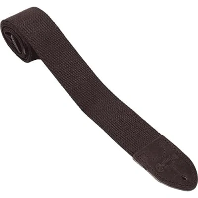 Afbeelding van Martin 18A0105 schouderriem van katoen, bruin, met pick houder