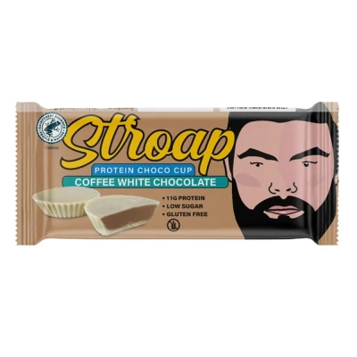 Afbeelding van Stroap Protein Choco Cups Koffie Witte Chocolade (2 stuks)