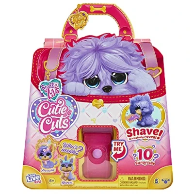 Afbeelding van Little Live Pets Scruff a Luvs Cutie Cuts Shave, Reveal and Style, Plush Rescue pet