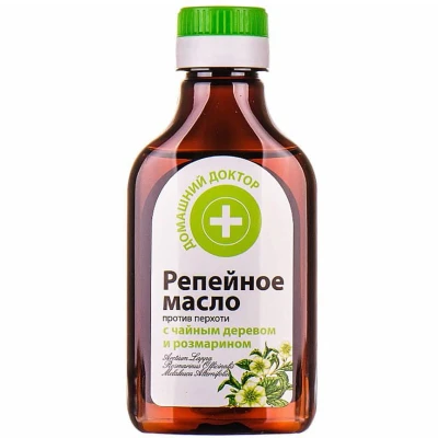 Afbeelding van Natuurlijke Kliswortelolie tegen roos met tea tree en rozemarijn haar uitval jeuk 100 ml