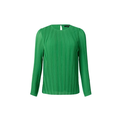 Afbeelding van comma Blouse, Dames, Maat: 34, Smaragd