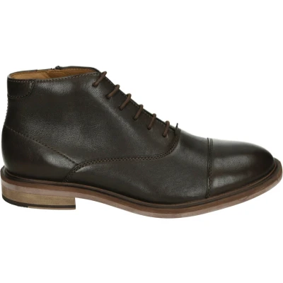Afbeelding van Josef Seibel BRADLEY 02 Heren sneakersHeren veterschoenVrije tijd half hoog Kleur: Bruin Maat: 41