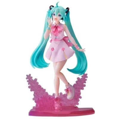 Afbeelding van HATSUNE MIKU Sakura Miku&quot;Omutatsu Vers.&quot; Statuette Luminasta 21cm