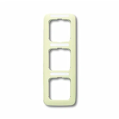 Afbeelding van Abb busch jaeger tekstafdekraam 3 voudig ver si creme 2cka001754a3708