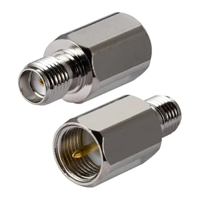 Afbeelding van Vecys 4G Antenne Adapter SMA bus naar FME Stekkeradapter voor 2G 3G LTE Antennerouter UMTS Mobiel Breedband Hsdpa WLAN Draadloos (2 stuks)