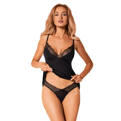 Afbeelding van Obsessive Bella Rou Top &amp; Panties XS/S