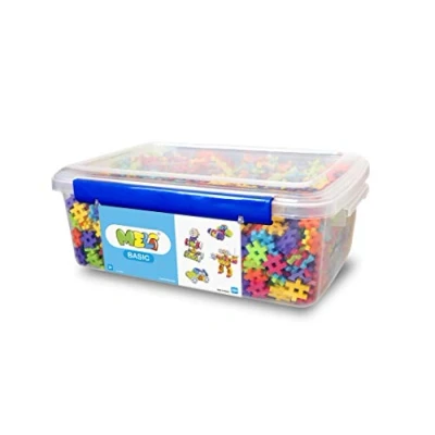 Afbeelding van Meli 67231 Basic Constructor EDU creatief speelgoed, kleurrijk, 2000 stuks