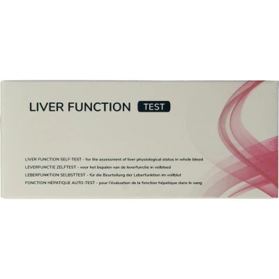 Afbeelding van The Tester Leverfunctie test (alt &amp; ast) 1 stuks