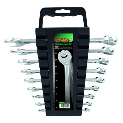 Afbeelding van Schroeven en steeksleutelset TOPTUL 10st(6 7 8 10 11 12 13 14 17 19mm)