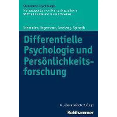 Afbeelding van Differentielle Psychologie und Persönlichkeitsforschung