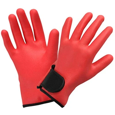 Afbeelding van Rostain F IT07 tuinhandschoenen, polsbescherming, lange lengte, Nitril Maxima, maat 07, roze en grijs, 7