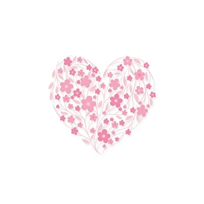 Afbeelding van Sizzix Layered Stamps by Lisa Jones Blossom Heart (3pcs) (665905) (DISCONTINUED)