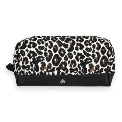 Afbeelding van SCOTCH &amp; SODA Toilettas Jacquard Toiletry Bag Leopard Veelkleurig