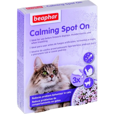 Afbeelding van Beaphar No Stress Spot Katten Anti druppels 0.4ML 3 Pipetten