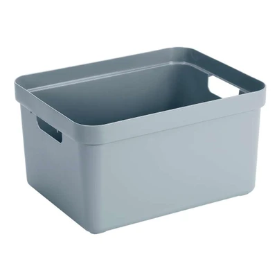Afbeelding van SUNWARE Sigma Home Box 32 Liter zonder deksel, 45,3 x 35,4 24,3cm blauwgrijs
