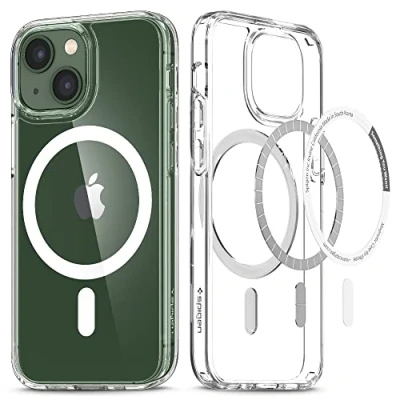 Afbeelding van Spigen Ultra Hybrid Mag Case Apple iPhone 13 Mini (White) MagFit ACS03322