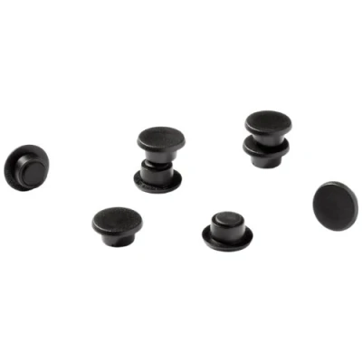 Afbeelding van Durable 470201 Magneten, 21 mm, 210p, zwart, 6 st.
