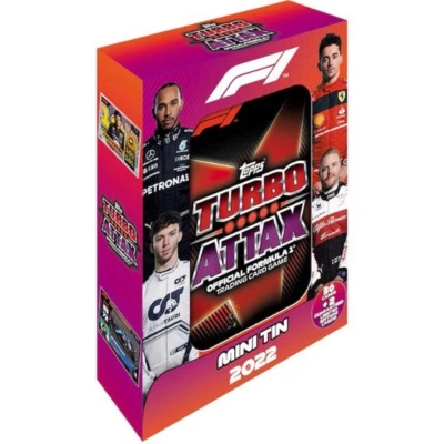 Afbeelding van Topps Formule 1 Mini Tin Turbo Attax incl 2 Limited Edition kaarten