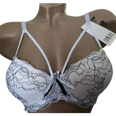 Afbeelding van Bh push up met kant 70B/75A groen