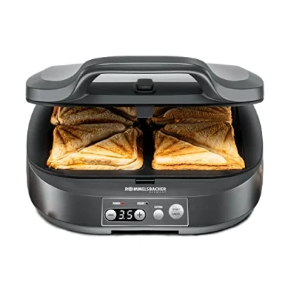 Afbeelding van Rommelsbacher Sandwichmaker ST 1800 voor American toast in XL formaat