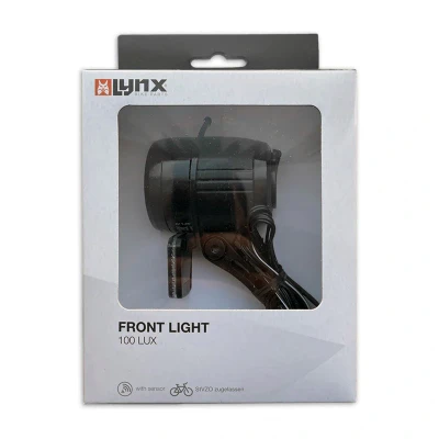 Afbeelding van Lynx Koplamp Dynamo Max+ Sensor 100 Lux