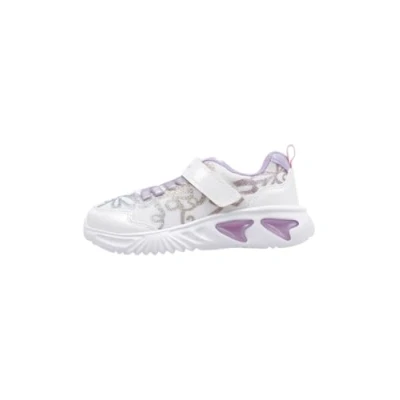 Afbeelding van Geox Assister GIRL Sneakers laag white/multicoloured voor kinderen, Maat: 35, White/multi coloured Imitatieleer/ textiel