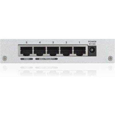 Afbeelding van Zyxel GS 105B v3 Unmanaged L2 Gigabit Ethernet (10/100/1000) Zilver (