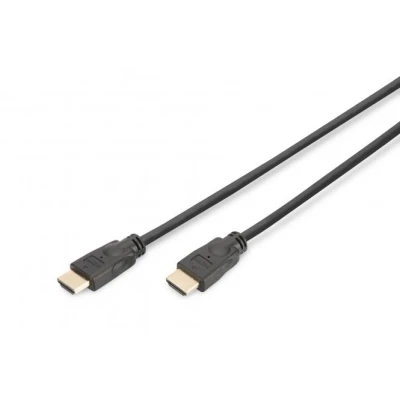 Afbeelding van Digitus DK 330123 050 S HDMI kabel 5 m Type A (Standaard) Zwart