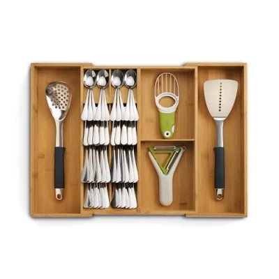 Afbeelding van Joseph DrawerStore Organizer Keukenlade Large Bamboe Bruin