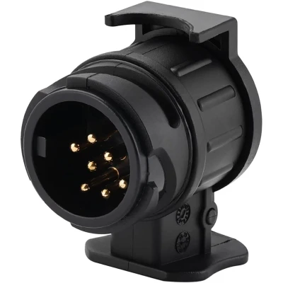 Afbeelding van HP Autozubehör 28647 Aanhangeradapter [Stekker, 7 polig Stekkerdoos, 13 polig] Kunststof