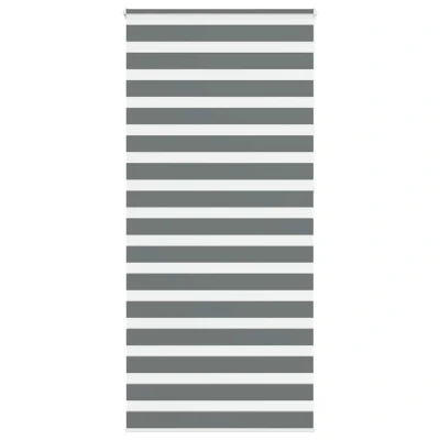 Afbeelding van Zebra rolgordijn 110x230 cm stofbreedte 105,9 donkergrijs