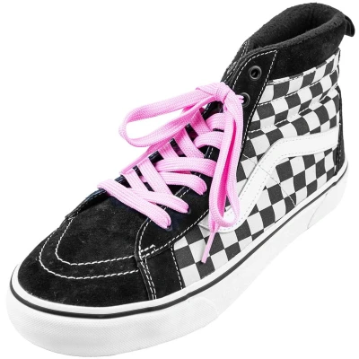Afbeelding van Sneaker veters Platte schoenveters Kleur: Roze Lengte: 100cm Breedte: 10mm