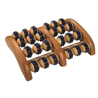Afbeelding van Croll &amp; Denecke Voetstep, van hout, 2 x 4 rollen