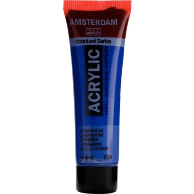 Afbeelding van Acrylverf 504 Ultramarijn Amsterdam 20 ml