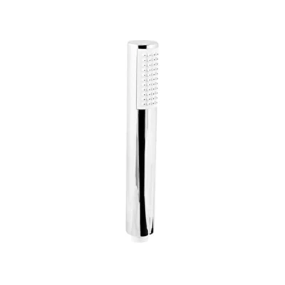 Afbeelding van Cornat Handdouche &quot;Alzano&quot; 60 x 32 mm kopgrootte verchroomd 1 straaltype anti kalk &amp; waterbesparend inzetstuk/douchekop voor douche en bad/ECO douchekop / TECB3400