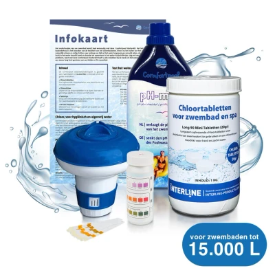 Afbeelding van Comfortpool Chloor Starterspakket Groot