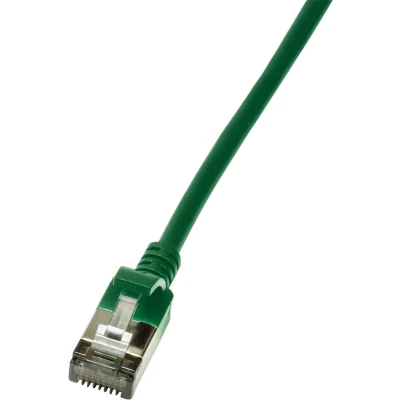 Afbeelding van CAT6a U/FTP Ultraflex, 100% koper, groen, 5M Netwerkkabel Computerkabel Kabel