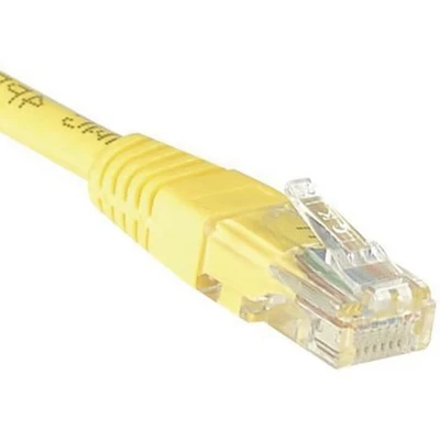 Afbeelding van Netwerkkabel RJ45 CAT 6 U/UTP geel 7 M