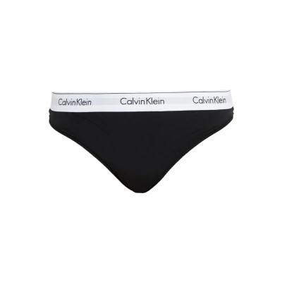 Afbeelding van Calvin Klein Underwear Modern PLUS Thong String, Dames, Maat: XL, Black