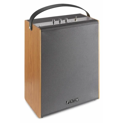 Afbeelding van Fenton VBS80 retro Bluetooth speaker met accu