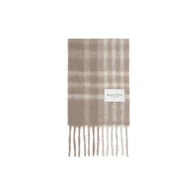 Afbeelding van Marc O&#039;Polo MIT Fransen AUS Kuscheligem Sjaal, Dames, Maat: One Size, Multi shaded brown melange