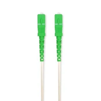 Afbeelding van Glasvezel Patchkabel SMF (Single Mode Phase) SC/APC 100 Gbps 2.00 m Wit Gift Bo