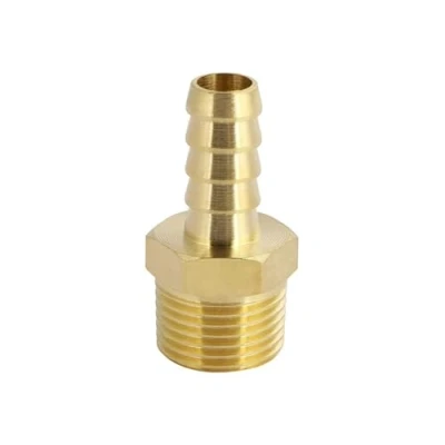 Afbeelding van 2 STUKS Pagoda Connector 6 8 10 12 14mm Slangpilaar Gasconnector Slangtule Draad 1/8 1/4 3/8 1/2 Inch Messing Waterleidingfittingen(PC,6MM_1/4&quot;)
