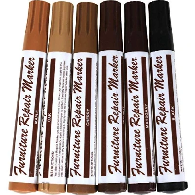 Afbeelding van Genius ideas meubelreparatiemarker, set van 6, R 018905