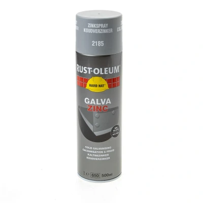 Afbeelding van Rust oleum hard hat galva zinc koudverzinker 500 ml, 2185, spuitbus